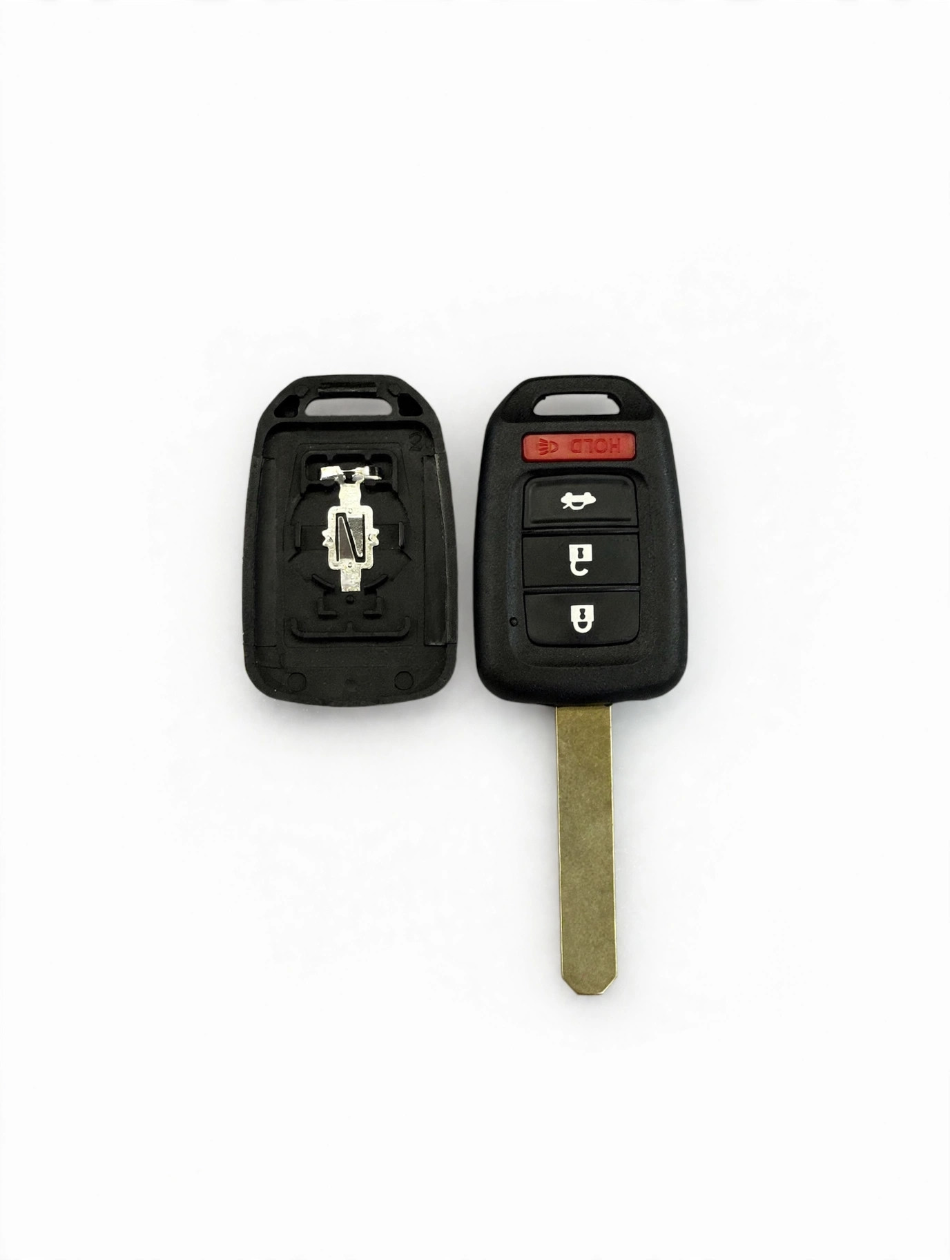 Honda 4-Button Key Case Shell HON66 (No Electronics) view 3